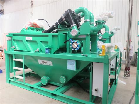 Mud Dewatering Unit Cambodia|Desander and Centrifuge Unit for Construction Mud .